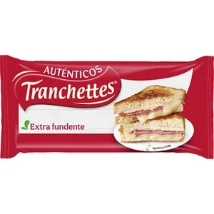 Queso Fundido Natural en Lonchas 14 Unidades  Tranchettes 262 G