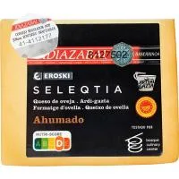 Queso Idiazabal Ahumado Eroski Seleqtia, Cuña Aprox. 250 G