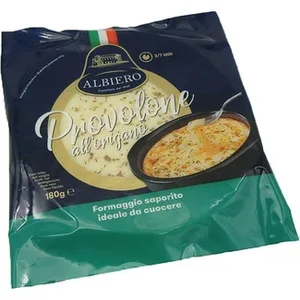 Queso Italiano Provolone Dulce de Vaca con Orégano Loncheado Albiero