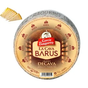 Queso Mezcla Curado García Baquero la Cava Barus - Tapeo 3 a 5 Mm 225 G