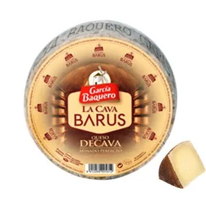 Queso Mezcla Curado García Baquero la Cava Barus - Trozo 225 G