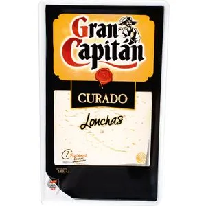 Queso Mezcla Curado Lonchas 140 Gr