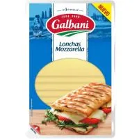 Queso Mozzarella Galbani, Lonchas, Bandeja 100 G