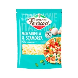 Giovanni Ferrari Queso Rallado Mozzarella & Scamorza 135 G.