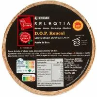 Queso Roncal Mini Eroski Seleqtia, Pieza Aprox. 1 Kg