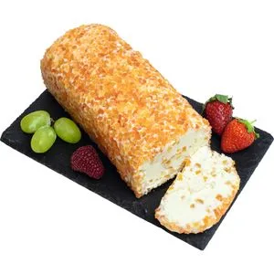 Queso Rulo Papaya(27%) L.pasteurizada Cabr-vac