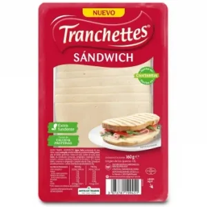 Queso Sándwich en Lonchas Tranchettes 160 G.