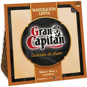 Queso Selección de Autor Maduración Lenta con Matices Dulces y Aromáticos Gran Capitan