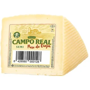 Queso Semicurado Puro de Oveja Elaborado con Leche Pasteurizada Campo Real