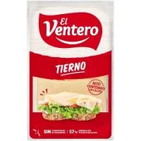 Queso Tierno el Ventero, Lonchas, Bandeja 180 G