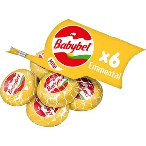 Quesos Emmental Snack 6 Porciones Mini Babybel