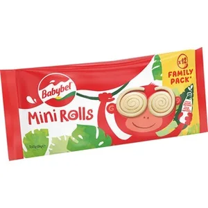 Quesos Minirolls Snack Pack Familiar 12 Porciones Mini Babybel