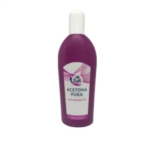 Quitaesmalte Acetona Pura Carrefour Soft 200 Ml.