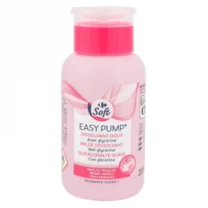 Quitaesmalte Suave Easy Pump Carrefour 200 Ml.
