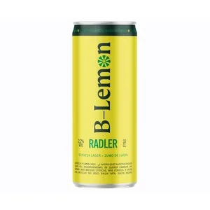 B Lemon Radler Cerveza con Limón en Lata 33 Cl. 330 ML