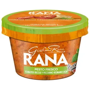 Rana Pesto Fresco con Tomates Secos y Pecorino Romano D.o.p. 130 G.