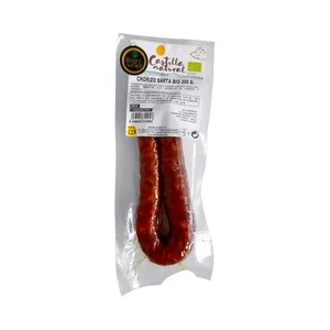 Raza y Sabor Castilla Natural Chorizo Sarta Dulce Ecológico 200 G.