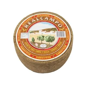 Realcampo Queso Mezcla Curado, Cuña. 600 G