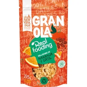 Realfooding Granolas con Ralladura de Naranja y Dátil la Newyorkina