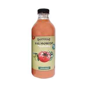 Realfooding Salmorejo Fresco Elaborado con Aove y Hortalizas 100% Frescas Realfooding 1 L. 1000 ML