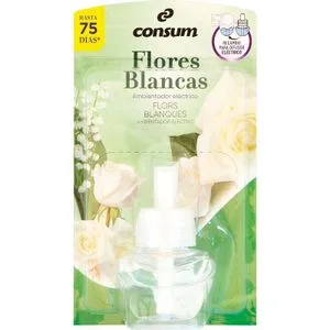 Recambio Ambientador Eléctrico Flores Blancas 1 u
