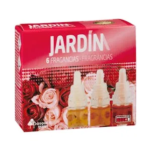 Recambio Ambientador Eléctrico Jardín 6 Fragancias Bosque Verde 0.025 L