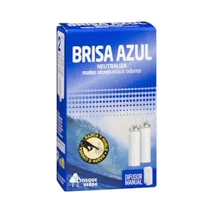 Recambio Ambientador Spray Brisa Azul Bosque Verde 0.03 L