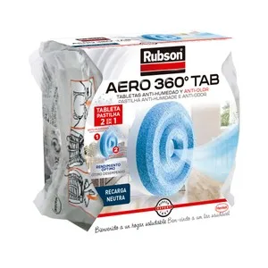Recambio Universal en Tableta para Deshumidificador, Aroma Vainilla, Rubson Aero 360°, 450grs. 450 G