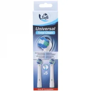 Recambios Cepillo Batería Universal Total Clean Carrefour Soft 5 Ud.
