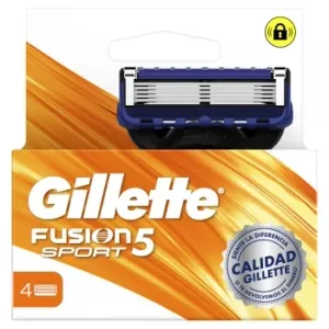 Recambios Fusion5 Sport Gillette 4 Ud.