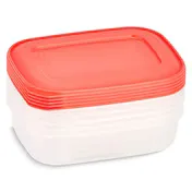 Recipiente de Plástico 1 L Set 5