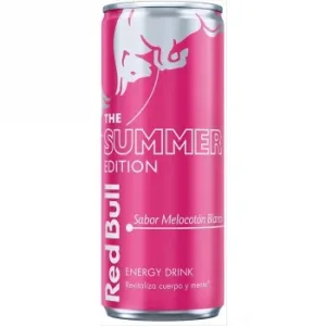 Red Bull Bebida Energética Melocotón Blanco Lata 25 Cl.