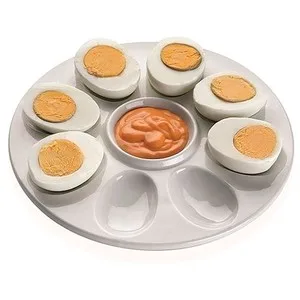 Bandeja Redonda Huevos para 8 Uds. Ancor.