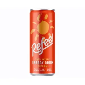 Refeel Tropical Bebida Energética 330 Ml.