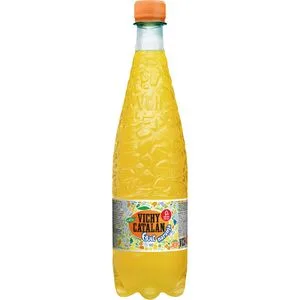 Refresco Agua con Gas Naranja Botella 1,2 L