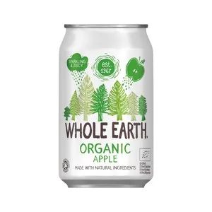 Whole Earth Refresco Bio Sabor Manzana, 330 Ml.