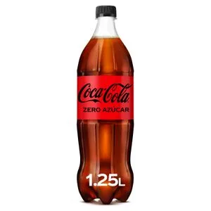 Refresco Cola Zero Botella 1,25 L