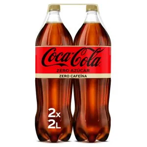 Refresco Cola Zero Zero Bipack Indivisible 2 X 2 L