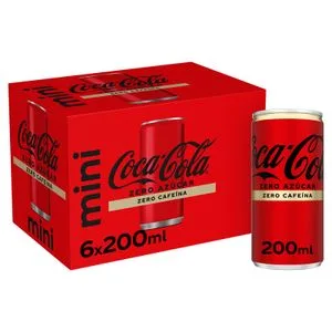 Refresco Cola Zero Zero Pack  6 Latas 6 X 0,2 L