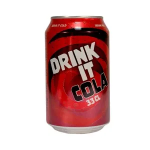Drink IT Refresco de Cola Regular Lata 33 Cl. 330 ML