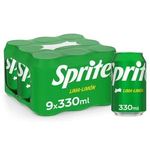 Refresco de Lima Limón con Gas Pack 9 Sprite