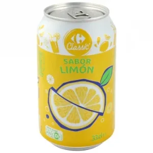 Refresco de Limón Carrefour Classic Lata 33 Cl.