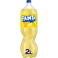 Refresco de Limón Fanta, Botella 2 Litros
