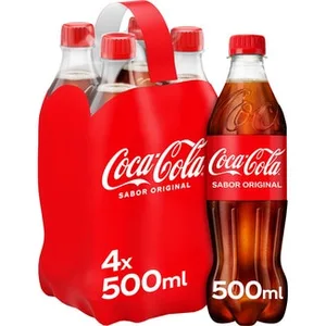 Refresco de Cola Original Pack 4 Coca-cola 50 CL