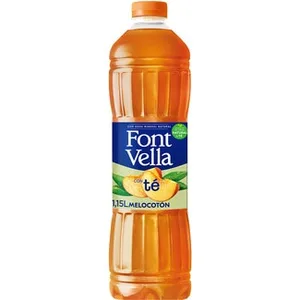 Refresco de Té Sabor Melocotón Font Vella