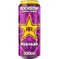 Refresco Energético Guayava Rockstar, Lata 50 Cl