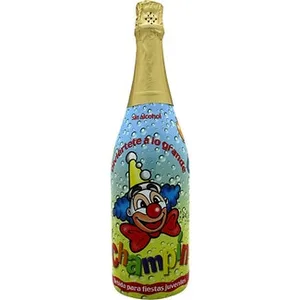 Refresco Multifrutas con Gas (envase de Vidrio) Champin