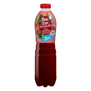 Refresco Té Rojo Sabor Frutos Rojos, Hibisco y Granada Hacendado Zero 1.5 L
