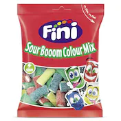 Mini Regalices Sour Boom Colour Mix Fini Bolsa 90 G