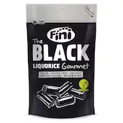 Regaliz Negro Gourmet Fini 180 G